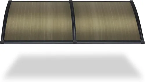 Miniatura 19 de Yescom Toldo para Puerta y Ventana de 40"x40" de Una Pieza Completa de Policarbonato Anti-UV30+ Cubierta para Puerta Delantera Exterior Protección