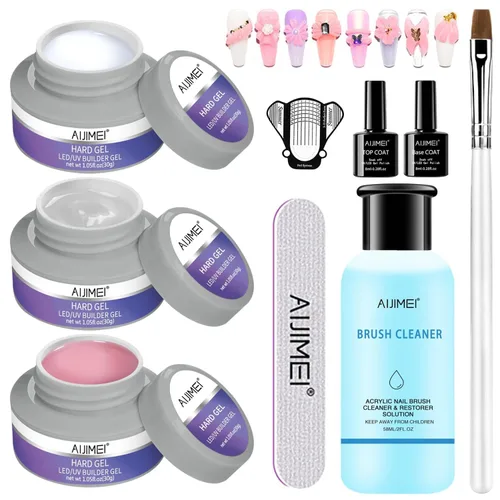 Miniatura 10 de Juego de soluciones deslizantes de uñas de 2.0 fl oz/2fl.oz Solución deslizante para uñas de gel de polietileno, extensión de uñas, solución