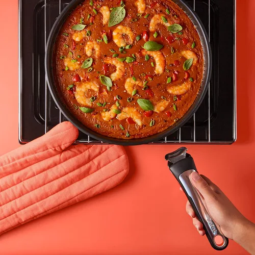 Miniatura 6 de Tefal Ingenio L9863202 - Mango extraíble de alta calidad, apilable, bloqueo de seguridad de 3 puntos, soporta hasta 22.0 lbs, fabricado en Francia