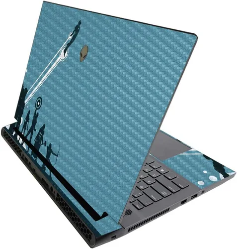 Miniatura 90 de MightySkins - Skin brillante con purpurina para Alienware M17 R3 (2020) y M17 R4 (2021) - Diversión de los años 90 Acabado duradero con purpurina