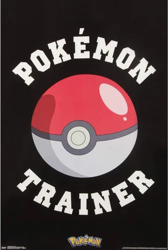 Miniatura 17 de Trends International Pokémon - Póster de pared de entrenador, 14.725 x 22.375 pulgadas, versión enmarcada de madera de granero