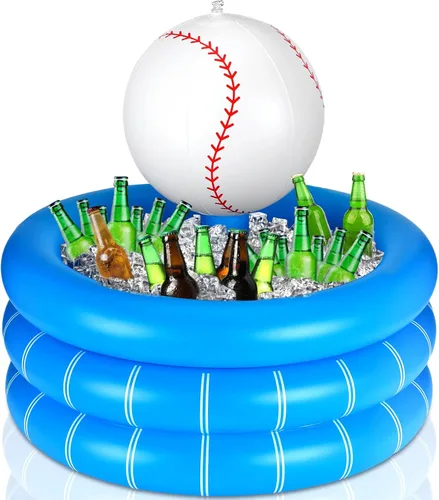 Bencailor - Barra de servir inflable de PVC para bebidas de fútbol, juego de lanzamiento, decoración de fiesta, rugby, baloncesto, béisbol, para