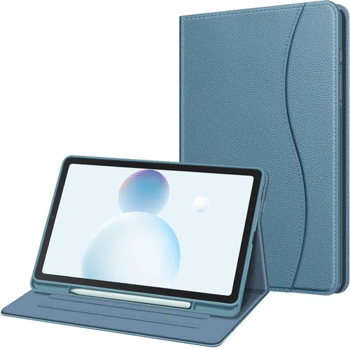 Miniatura 24 de Fintie Funda para Samsung Galaxy Tab S6 Lite 10.4 Pulgadas 2024/2022/2020 con Soporte para S Pen, Funda Trasera de TPU Blanda con Visor Multiángulo