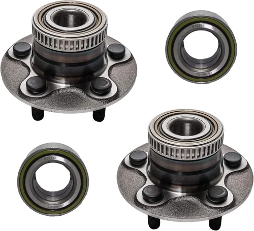 Miniatura 151 de Detroit Axle - Kit de extremo delantero RWD para Chrysler 300 Dodge Challenger Charger Upper Lower Control Arms rótulas de rodamiento de rueda Bujes