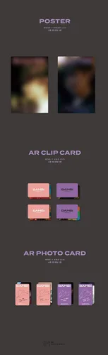 Miniatura 5 de Baekhyun - Bambi (caja de joyas ver./cubierta aleatoria) (3er mini álbum) álbum+póster plegado+juego de tarjetas fotográficas adicionales