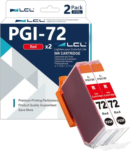 Miniatura 12 de LCL Cartucho de tinta de repuesto compatible para PGI-72 PGI-72CO Pro-10 Pro-10s (paquete de 2 optimizadores Chroma)