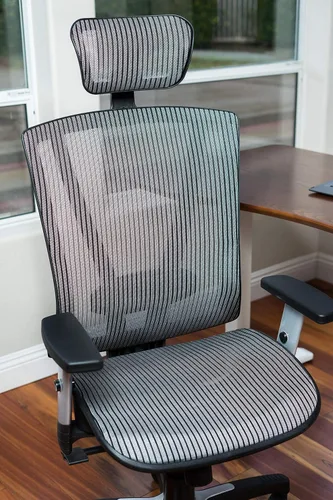 Miniatura 4 de ErgoMax - Silla de oficina ergonómica ajustable verde de 53 pulgadas, silla ergonómica de oficina en casa, silla ergonómica con reposacabezas