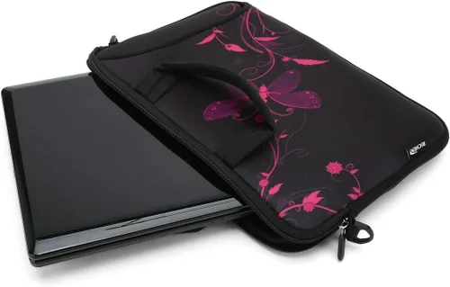 Miniatura 8 de RICHEN - Bolso cruzado con asa para laptops, iPads, libros electrónicos y tabletas infantiles, con bolsillo Nice Butterfly
