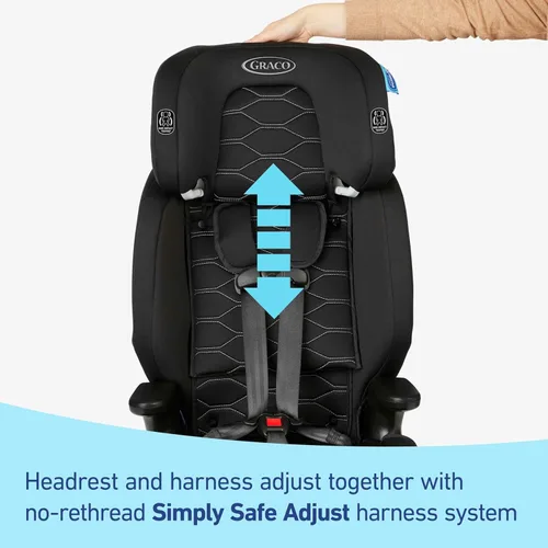 Miniatura 11 de Graco Nautilus 2.0 LX 3 en 1 Asiento de Auto Orientado Hacia Adelante, Elevador de Respaldo Alto, Asiento Elevador sin Respaldo con InRight y Latch