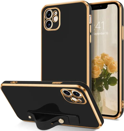 Miniatura 9 de VENINGO Funda para iPhone 11, fundas para iPhone 11, TPU suave de ajuste delgado, con pulsera ajustable, resistente a los arañazos, a prueba