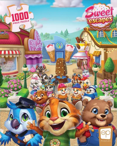 Miniatura 3 de Sweet Escapes Welcome to Sweet Escapes - Rompecabezas de 1.000 piezas