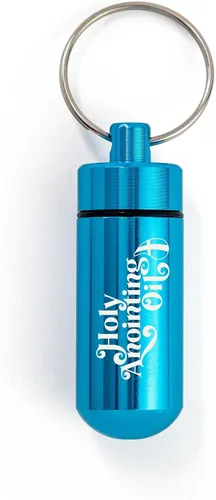 Miniatura 5 de Kit de accesorios para botella de aceite de unción, contenedor de llavero aguamarina, cuentagotas de plástico y pequeño frasco de vidrio vacío
