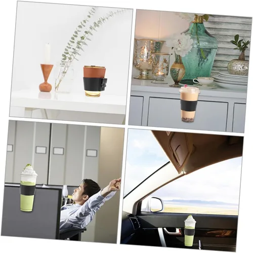 Miniatura 3 de 2 portavasos portátiles para automóvil, soportes para botellas de bebidas para ventilación de camión, se adapta a bebidas, fácil instalación, diseño