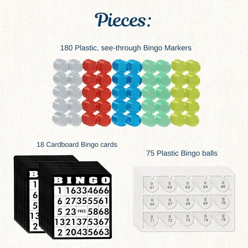 Miniatura 7 de Set de bingo Grand de Wood Expressions