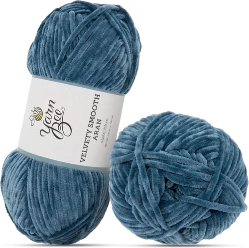 Miniatura 10 de Yarn Bee 4 - Ovillo mediano – madeja suave – 161 yardas, poliéster, suministros de manualidades para sombreros de ganchillo y más, berenjena