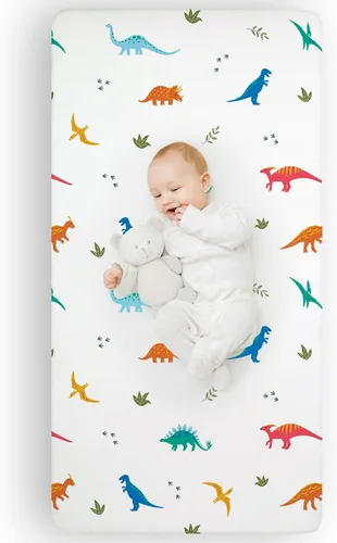 Miniatura 10 de Wildkin Sábana bajera ajustable 100% microfibra para niños, suave y transpirable, bailarina