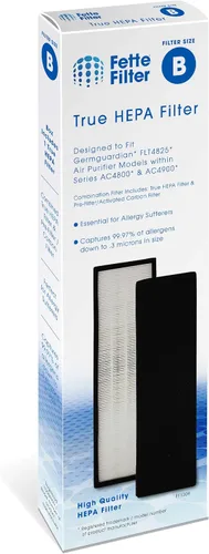 Miniatura 3 de Fette Filter - FLT4825 Premium True HEPA H13 Filtro B Compatible con GermGuardian Purificador de Aire Serie AC4825 AC4300BPTCA AC4850PT AC4900CA