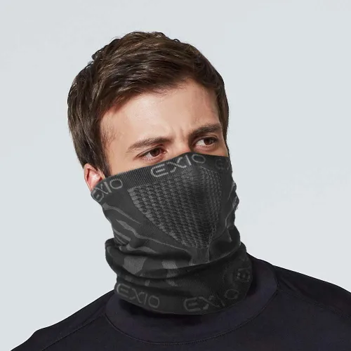 Miniatura 2 de EXIO - Polainapasamontañas abrigador para el cuello, en invierno (1 paquete o 2 paquetes) Cobertura facial a prueba de viento para esquí, snowboard