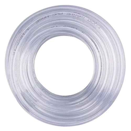 Miniatura 10 de DERNORD Manguera de vinilo flexible transparente de PVC, 1/4" DI X 3/8" DE, 100 pies de largo, para uso alimentario