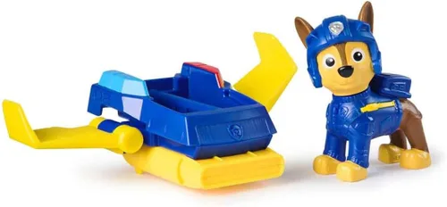 Miniatura 2 de Paw Patrol: Chase Action Pups series figurine and flying board with folding wings, toys for boys and girls from 3 years old
