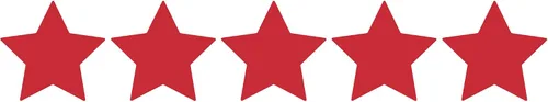 Miniatura 3 de LiteMark Calcomanía de estrella roja extraíble con acabado mate de 8.5 pulgadas para suelos, techos, paredes, computadoras portátiles y superficies