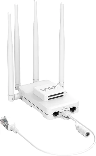 Miniatura 11 de VONETS Doble banda 2.4GHz/5GHz WiFi puente/enrutador/repetidor inalámbrico WiFi Ethernet convertido/cubierta de señal de punto de acceso, AC1200