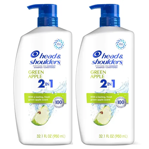 Miniatura 14 de Head & Shoulders Champú y acondicionador anticaspa, Full and Thick pack doble 2 en 1, 1% de piritiona de zinc, limpia para restaurar la plenitud