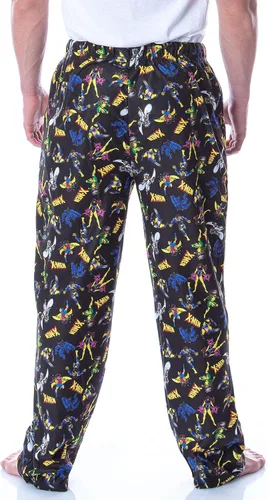 Miniatura 4 de Marvel Men's X-Men Pajama Pants Storm Wolverine Rouge Beast Cyclops Jean-Grey Jubilee Lounge Pants