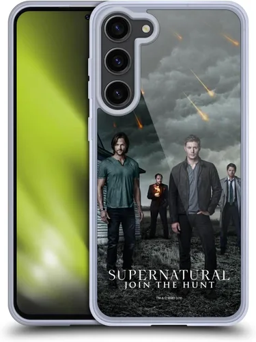 Miniatura 86 de Head Case Designs Supernatural Sam, Dean & Castiel Key Art - Funda de gel con licencia oficial [protección de grado militar] compatible con Google