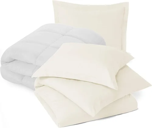 Miniatura 15 de Nestl - Juego de ropa de cama Queen con edredón – Juego de edredón para cama queen; Juego de funda de edredón Queen, Juego de edredón azul playa