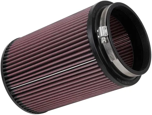 Miniatura 11 de K&N Filtro de aire universal de pinzas de alto flujo original de por vida: alto rendimiento, premium, lavable: diámetro de brida: 5 pulgadas