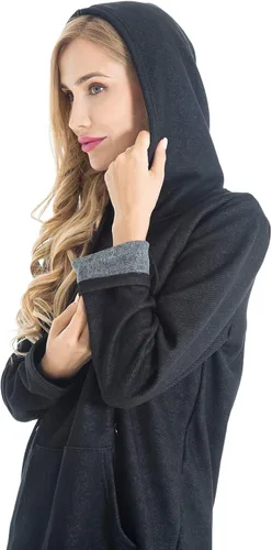 Miniatura 58 de Bearsland - Sudadera de lactancia y maternidad para mujer, con bolsillos y capucha