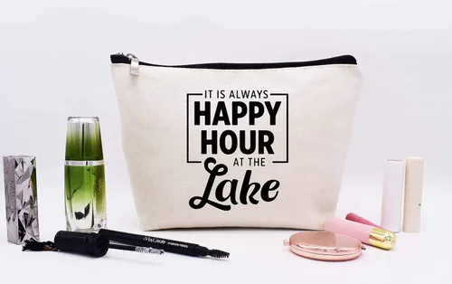 Miniatura 6 de LIBIHUA Nuevo hogar Nueva casa casa regalo de inauguración de la casa-bolsa de maquillaje bolsa de cosméticos bolsa de viaje, 45-Siempre es hora