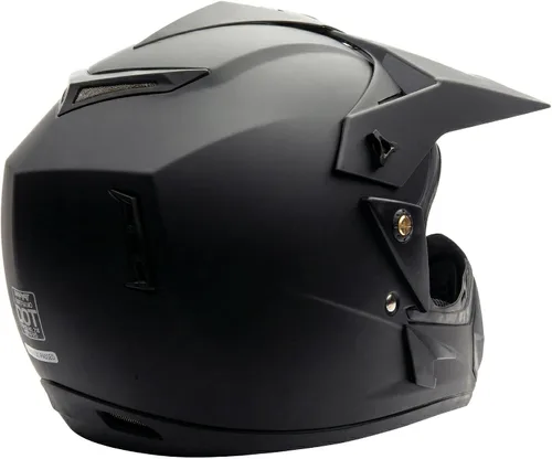 Miniatura 6 de MMG Casco todoterreno para motocicleta para adultos, DOT – MX ATV Dirt Bike Motocross UTV – con gafas Negro mate