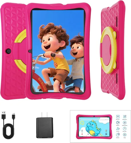 Miniatura 8 de DigiLand Android 15 Kids Tablet, tabletas de 10.1 pulgadas, 6 GB de RAM+32 GB de ROM (ampliar a TF), control parental, software para niños 10