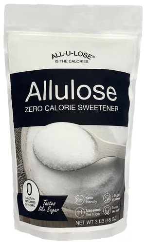 BetterTaste - Edulcorante de alulosa, sustituto de azúcar granulado sin calorías, sin OMG, sin eritritol, sin gluten y edulcorante vegano Keto