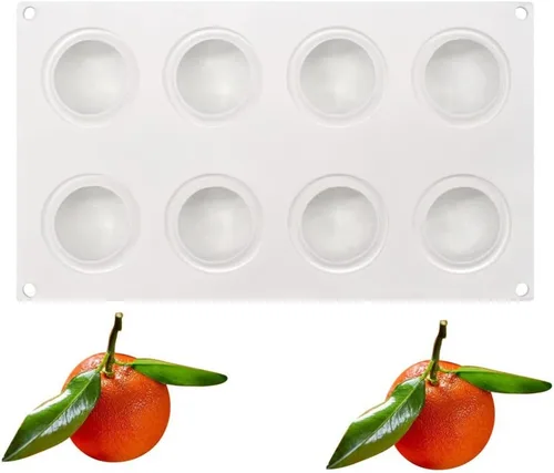 Molde de silicona para postres, molde de silicona para pastel para hornear fondant, molde con forma de fruta, azúcar, dulces, gelatina, utensilios