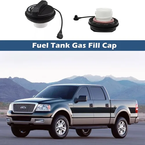 Miniatura 5 de HC3Z9030B Tapa de llenado de depósito de combustible de gas compatible con Ford F-150 F-250 F-350 F-450 F-550 F-600 F150 F250 F350 F450 F550 F600