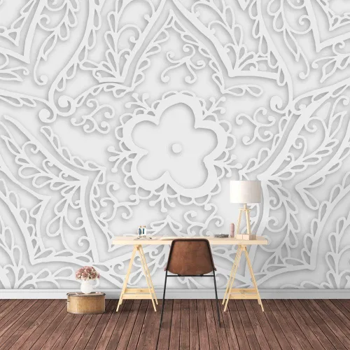 Miniatura 25 de Signford. - Mural de pared, diseño de mundo de nieve, tapiz removible, adhesivos de pared para dormitorio, sala de estar.