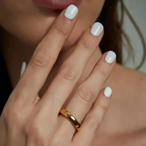 Miniatura 4 de TRUMIUM - Anillo de boda unisex de tungsteno, redondeado, oro, oro rosa y plata, 2, 4, 6 y 8 mm, altamente pulido, ajuste cómodo, 4-15