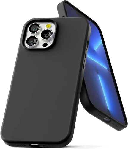 Miniatura 12 de GOOSPERY Funda de silicona líquida compatible con iPhone 13 Pro Max, protección de cuerpo completo, suave al tacto, a prueba de golpes, con forro