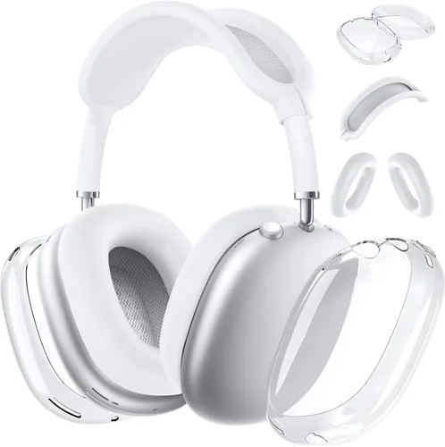 Miniatura 21 de Funda para AirPods Max, funda antiarañazos, funda para orejeras, cubierta para auriculares o diadema para AirPods Max. TPU suave y silicona 3
