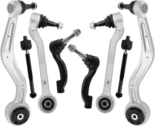 Miniatura 59 de Detroit Axle - Kit de brazos de control de extremo delantero de 8 piezas para Dodge Dakota 00-04, Durango 00-03, 4 brazos de control superior e