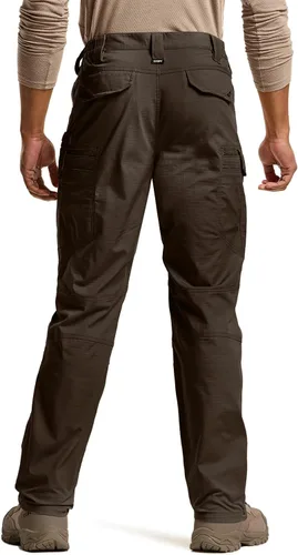 Miniatura 120 de CQR – Pantalones tácticos elásticos tipo cargo para hombre, resistentes al agua, de tela ripstop (antidesgarros), ligeros, ideales para uso diario