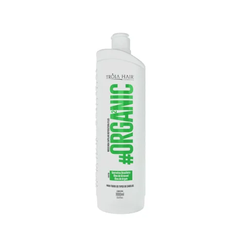 Miniatura 4 de Kit TROIA HAIR, tratamiento de alisado de queratina orgánica y máscaras completas de cronograma para el cabello, 33.8 onzas líquidas cada una