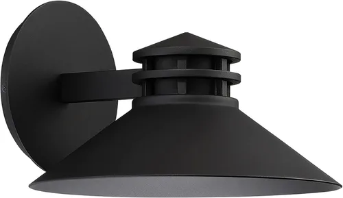 Miniatura 4 de WAC Lighting dweLED, Sodor - Lámpara de pared LED de 8 pulgadas para interiores y exteriores, 3000 K, color negro