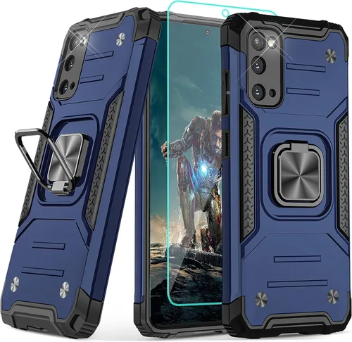Miniatura 76 de YmhxcY Funda para Galaxy Note 8, funda para Galaxy Note 8 con protector de pantalla curvado 3D, fundas de grado armadura con soporte giratorio