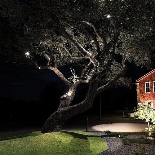 Miniatura 2 de WAC - Iluminación de paisaje, luz LED de acento básica de 12 V, 6 W con ángulo de haz ajustable de 3000 K en negro