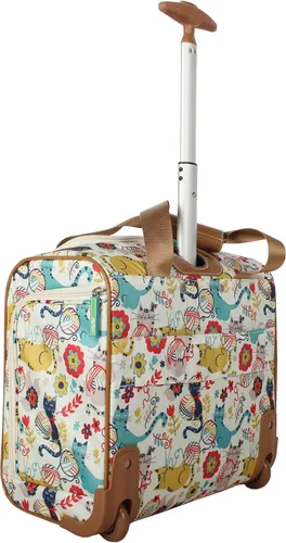 Miniatura 2 de Lily Bloom Designer - Maleta de viaje de 15 pulgadas para viajes cortos fin de semana negocios equipaje ligero maleta de 2 ruedas giratorias bajo
