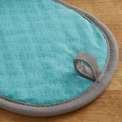 Miniatura 3 de KitchenAid Juego de 2 agarraderas Asteroid, aguamarina, 6.5"x10" Aqua Sky